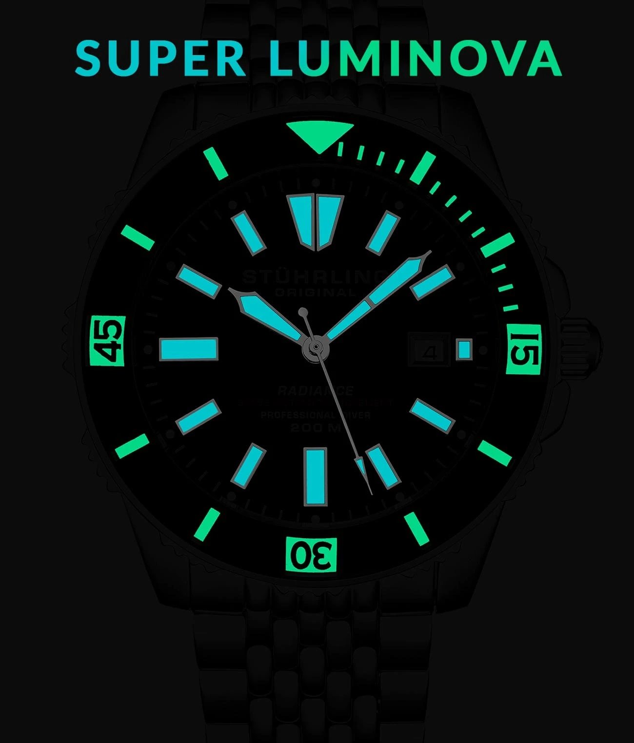 Swiss Automatic Super Luminova Radiance 1006 43mm Watch(Swiss Automatic Radiance 1006 43mm Watch) 3 Swiss Automatic Super Luminova Radiance 1006 43mm Watch(Swiss Automatic Radiance 1006 43mm Watch) - Image 3