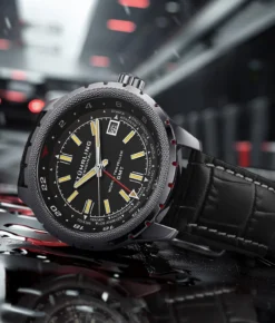 Global Voyager 1014 GMT 42mm World Timer Watch(Global Voyager Gmt Watch) -Alexander Store 1014.01 LS1