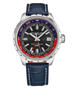 Global Voyager 1014 GMT 42mm World Timer Watch(Global Voyager Gmt Watch) -Alexander Store 1014.02 FS