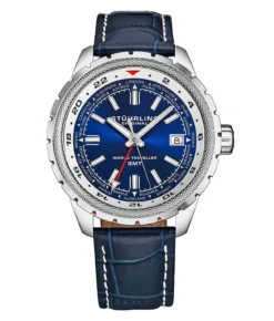 Global Voyager 1014 GMT 42mm World Timer Watch(Global Voyager Gmt Watch) -Alexander Store 1014.03 FS