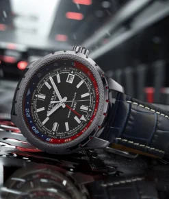 Global Voyager 1014 GMT 42mm World Timer Watch(Global Voyager Gmt Watch) -Alexander Store 1014.04 LS1