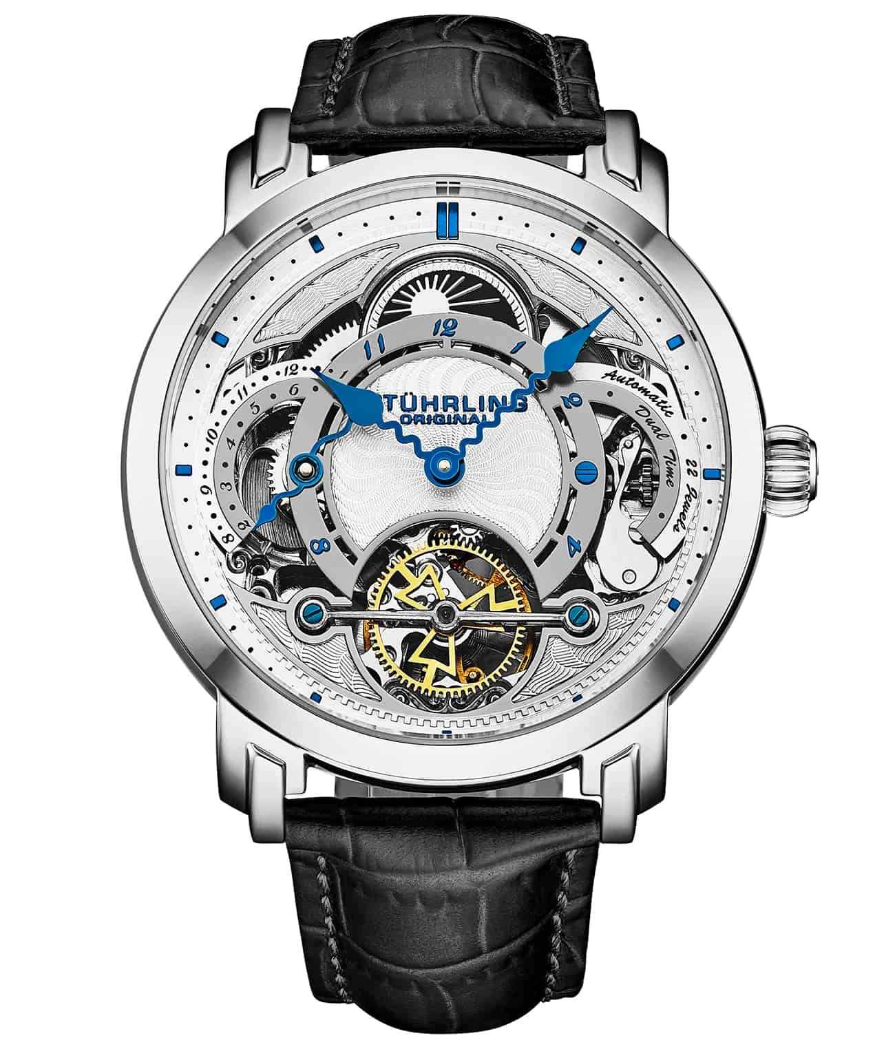 Celestial Timekeeper 1017 Dual Time Automatic 44mm Skeleton Watch(Celestial Timekeeper 1017 Dual Time Automatic 44mm Skeleton Watch) 1 Celestial Timekeeper 1017 Dual Time Automatic 44mm Skeleton Watch(Celestial Timekeeper 1017 Dual Time Automatic 44mm Skeleton Watch)