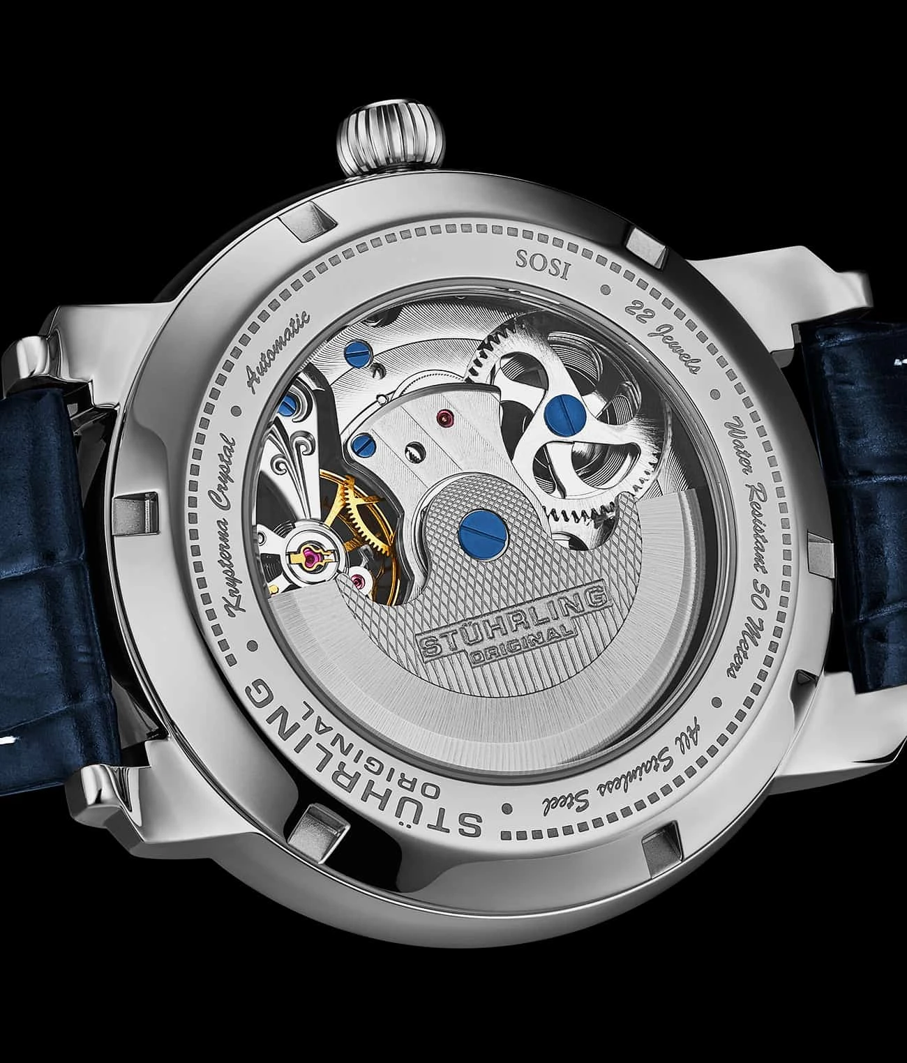 Celestial Timekeeper 1017 Dual Time Automatic 44mm Skeleton Watch(Celestial Timekeeper 1017 Dual Time Automatic 44mm Skeleton Watch) 17 Celestial Timekeeper 1017 Dual Time Automatic 44mm Skeleton Watch(Celestial Timekeeper 1017 Dual Time Automatic 44mm Skeleton Watch) - Image 17