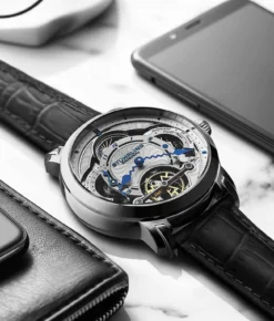 Celestial Timekeeper 1017 Dual Time Automatic 44mm Skeleton Watch(Celestial Timekeeper 1017 Dual Time Automatic 44mm Skeleton Watch) 24 Celestial Timekeeper 1017 Dual Time Automatic 44mm Skeleton Watch(Celestial Timekeeper 1017 Dual Time Automatic 44mm Skeleton Watch) -Alexander Store 1017.1 LS1 1