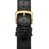 Alligator Embossed Black Leather 20mm Strap(Alligator Embossed Black Leather 20mm Strap 2)