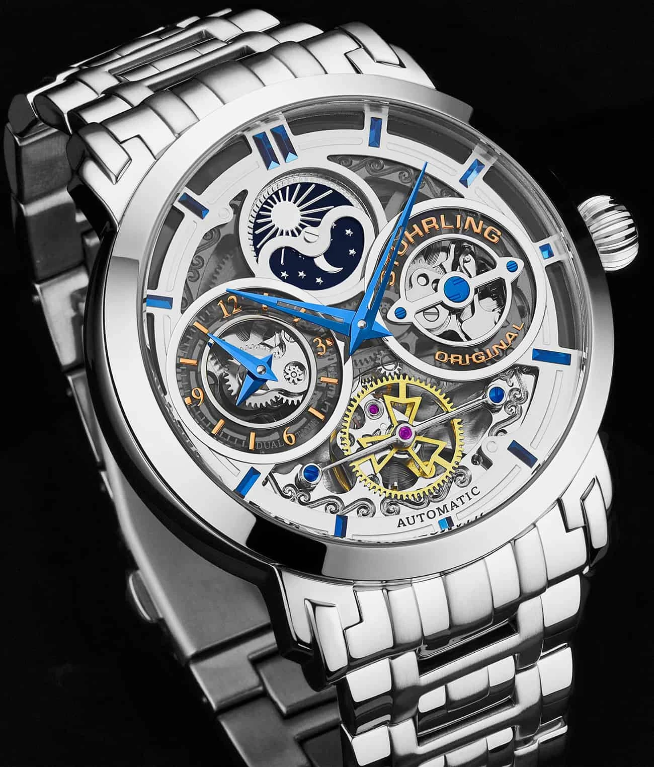 Luciano 371B Automatic 46mm Skeleton(Luciano 371b Automatic 46mm Skeleton) 3 Luciano 371B Automatic 46mm Skeleton(Luciano 371b Automatic 46mm Skeleton) - Image 3