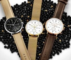 The Elegance Classic 42mm 3911L(Monarch Chronograph Watch 42mm) -Alexander Store 3911 L Lifestyle Gold