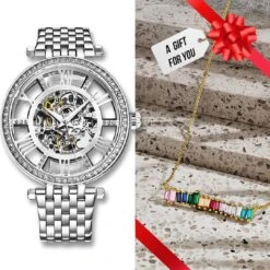 L'Amour Ensemble(Delphi 3944 Automatic 38mm Skeleton Copy)