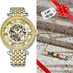 L'Amour Ensemble(Delphi 3944 Automatic 38mm Skeleton Copy) 29 L'Amour Ensemble(Delphi 3944 Automatic 38mm Skeleton Copy) -Alexander Store 3944.2 Necklace