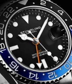 Meridian 3968L GMT Quartz 42mm Diver(Meridian 3968l Gmt Quartz 42mm Diver) -Alexander Store 3968L.01 MC