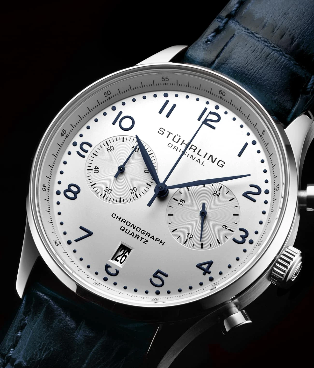 GR1-Q 4012 Quartz 42mm Chronograph(Gr1 Q 4012 Quartz 42mm Chronograph) 3 GR1-Q 4012 Quartz 42mm Chronograph(Gr1 Q 4012 Quartz 42mm Chronograph) - Image 3