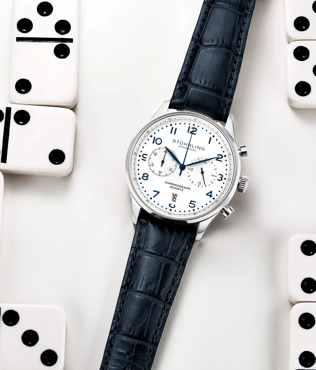 GR1-Q 4012 Quartz 42mm Chronograph(Gr1 Q 4012 Quartz 42mm Chronograph) 6 GR1-Q 4012 Quartz 42mm Chronograph(Gr1 Q 4012 Quartz 42mm Chronograph) - Image 6