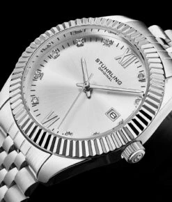 Gamine Classic 36mm Quartz 4024 Watch(Gamine 4024 Classic 36mm Quartz Watch) 17 Gamine Classic 36mm Quartz 4024 Watch(Gamine 4024 Classic 36mm Quartz Watch) -Alexander Store 4024.1 Macro Dial