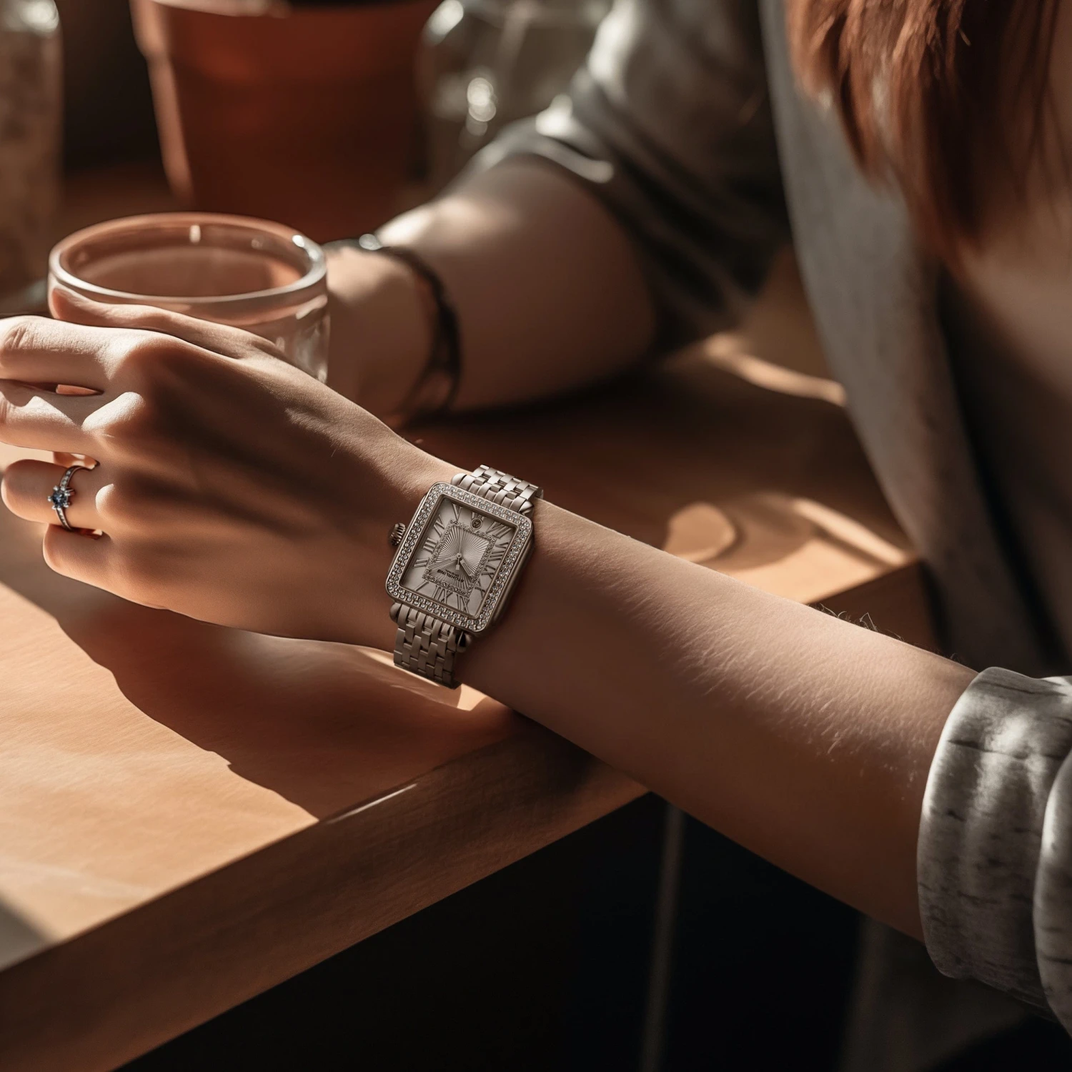 VivreLuxe 34mm Rectangle 4060 Ladies Quartz Fashion Watch(Vivreluxe 34mm Rectangle Ladies Quartz Fashion Watch) 3 VivreLuxe 34mm Rectangle 4060 Ladies Quartz Fashion Watch(Vivreluxe 34mm Rectangle Ladies Quartz Fashion Watch) - Image 3