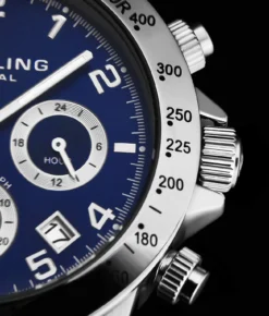 Concorso 665B Quartz 40mm Chronograph(Concorso 665b Quartz 40mm Chronograph) 32 Concorso 665B Quartz 40mm Chronograph(Concorso 665b Quartz 40mm Chronograph) -Alexander Store 665B macro screw down crown2 monaco