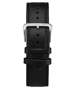 Alligator Embossed Black Leather 20mm Strap(Alligator Embossed Black Leather 20mm Strap 3)
