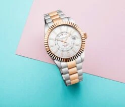 Northstar 892 GMT Quartz 42mm Classic(Northstar 892 Gmt Quartz 42mm Classic) -Alexander Store 892 3 pinkandturquoise