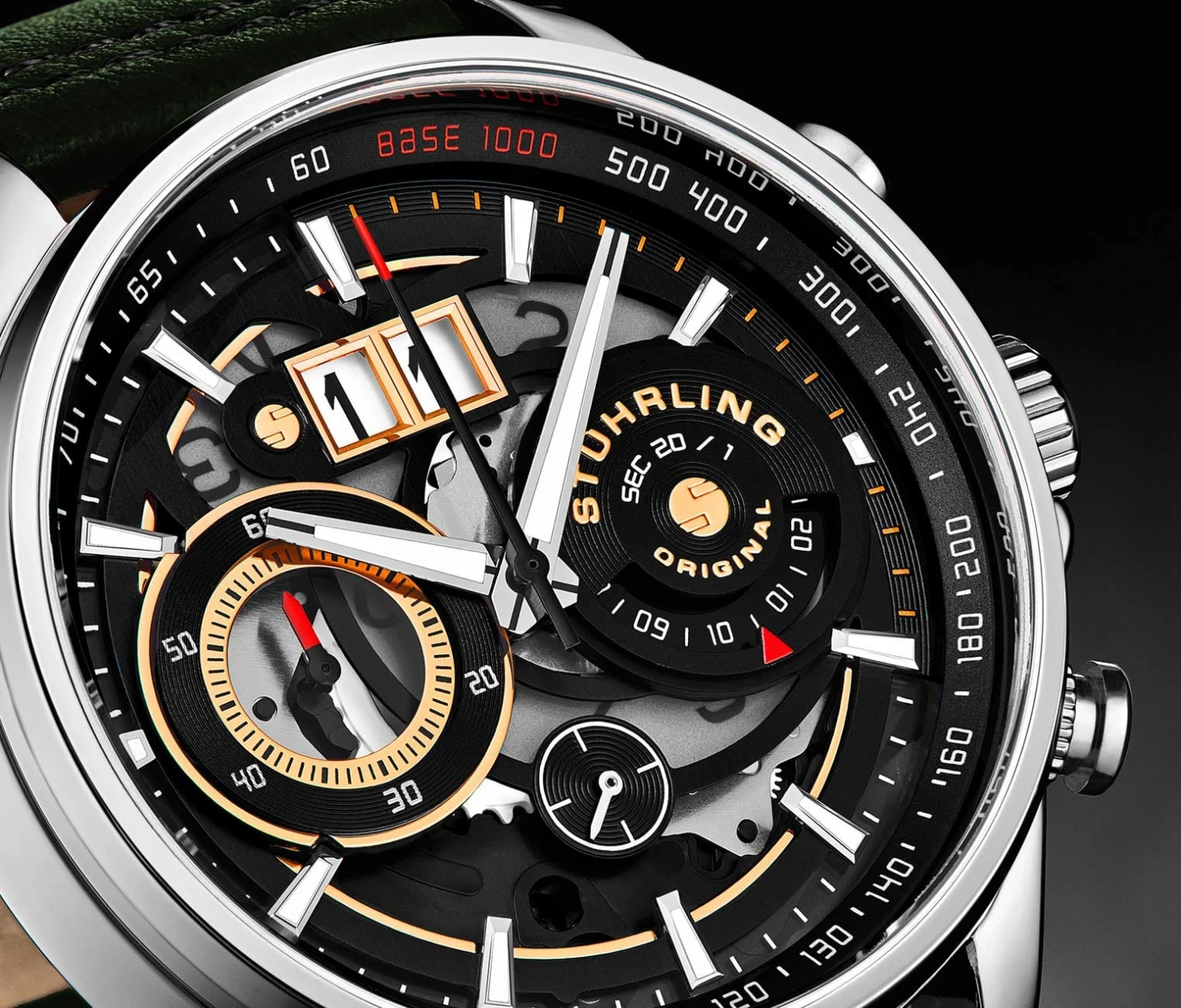 Ace Aviator Chronograph & Tachymeter 923 Quartz 45mm(Ace Aviator Chronograph Tachymeter 923 Quartz 45mm) 6 Ace Aviator Chronograph & Tachymeter 923 Quartz 45mm(Ace Aviator Chronograph Tachymeter 923 Quartz 45mm) - Image 6