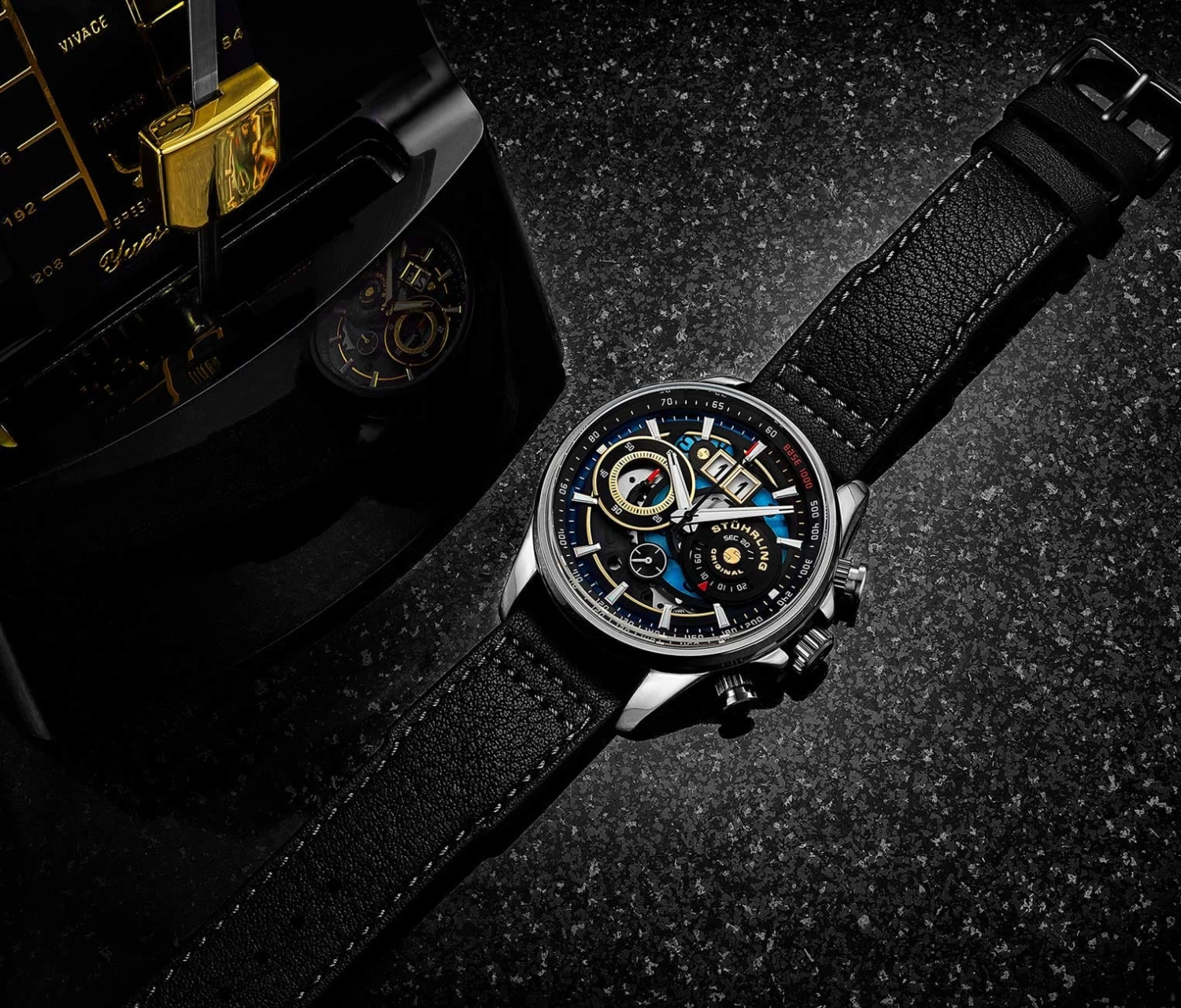 Ace Aviator Chronograph & Tachymeter 923 Quartz 45mm(Ace Aviator Chronograph Tachymeter 923 Quartz 45mm) 12 Ace Aviator Chronograph & Tachymeter 923 Quartz 45mm(Ace Aviator Chronograph Tachymeter 923 Quartz 45mm) - Image 12