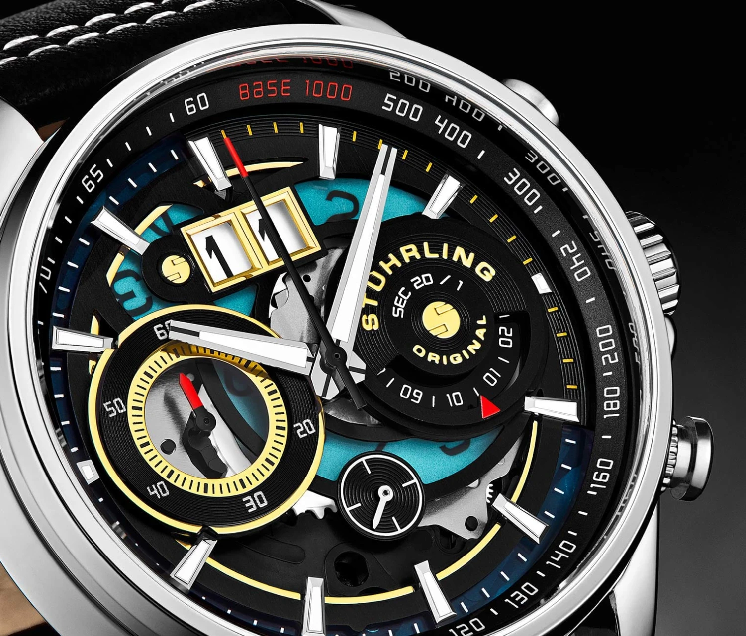 Ace Aviator Chronograph & Tachymeter 923 Quartz 45mm(Ace Aviator Chronograph Tachymeter 923 Quartz 45mm) 10 Ace Aviator Chronograph & Tachymeter 923 Quartz 45mm(Ace Aviator Chronograph Tachymeter 923 Quartz 45mm) - Image 10