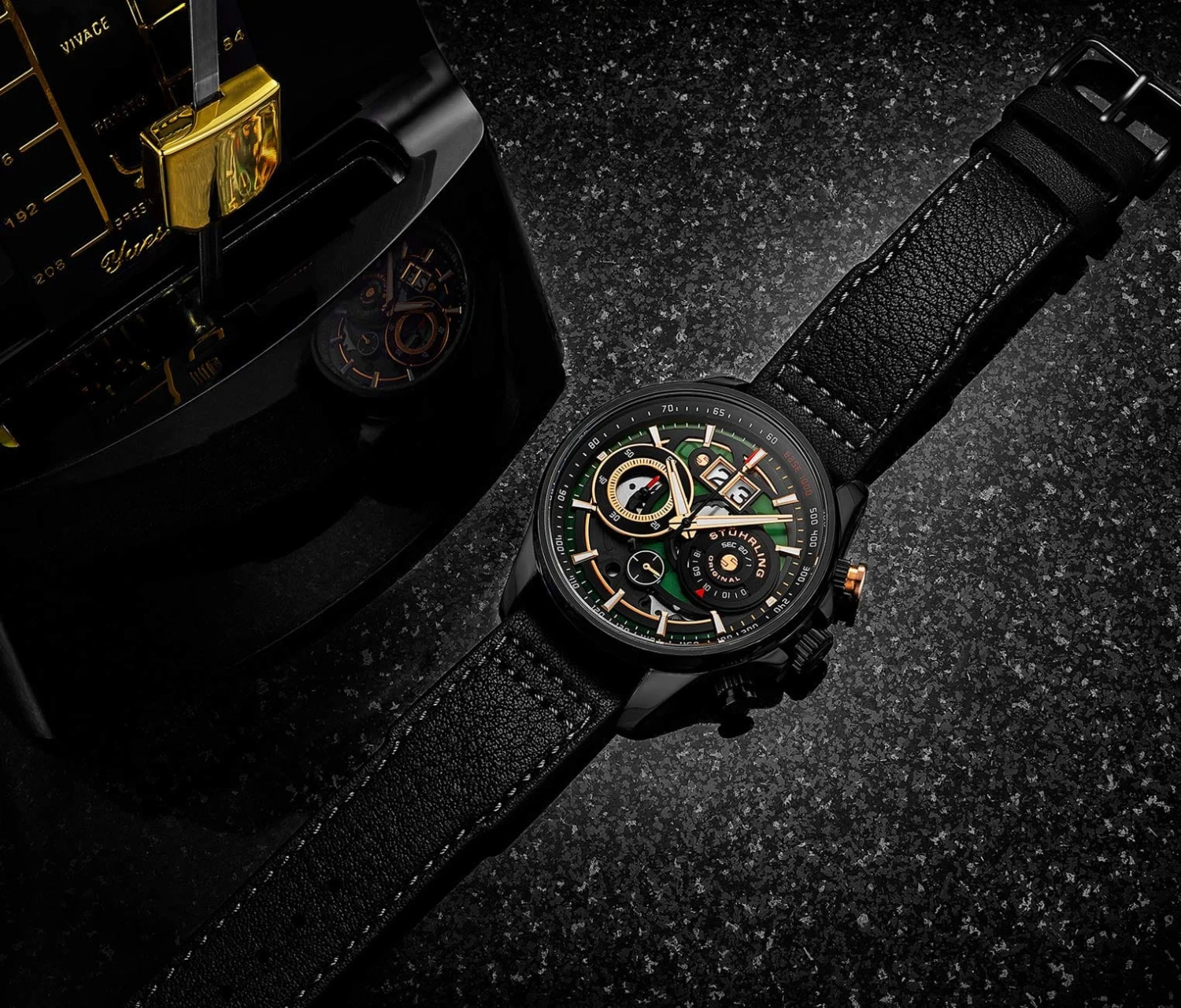 Ace Aviator Chronograph & Tachymeter 923 Quartz 45mm(Ace Aviator Chronograph Tachymeter 923 Quartz 45mm) 16 Ace Aviator Chronograph & Tachymeter 923 Quartz 45mm(Ace Aviator Chronograph Tachymeter 923 Quartz 45mm) - Image 16