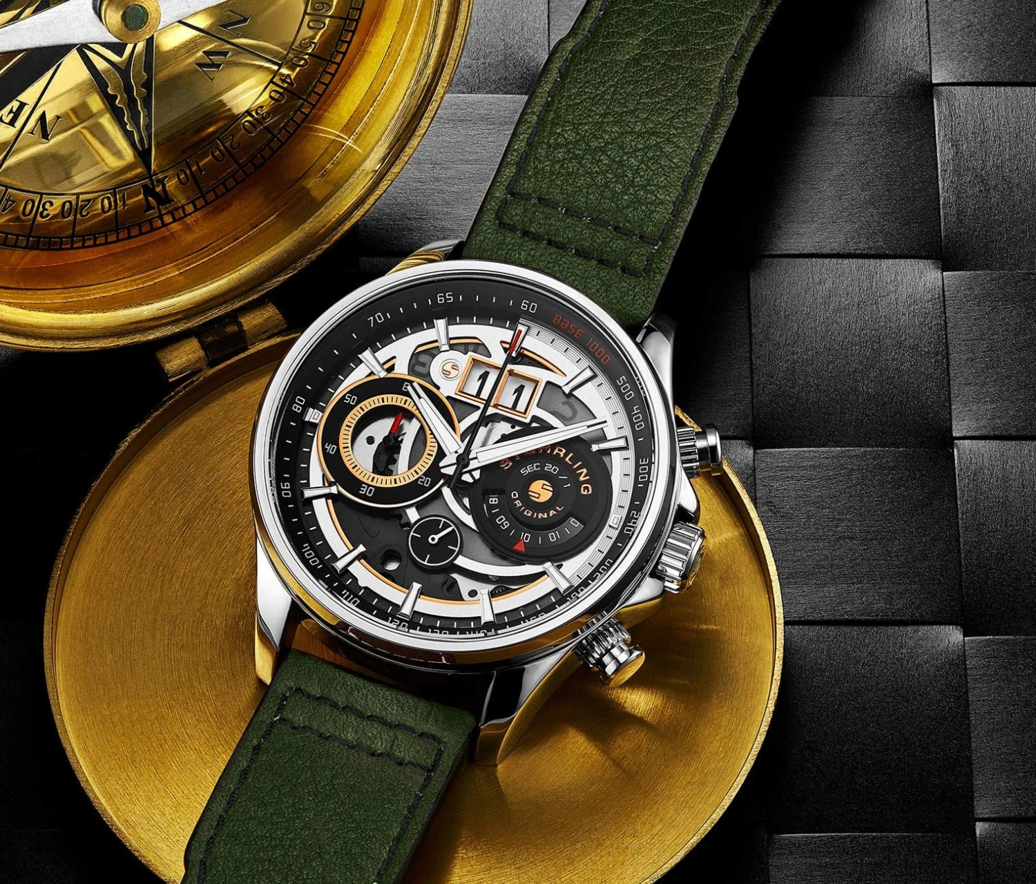 Ace Aviator Chronograph & Tachymeter 923 Quartz 45mm(Ace Aviator Chronograph Tachymeter 923 Quartz 45mm) 7 Ace Aviator Chronograph & Tachymeter 923 Quartz 45mm(Ace Aviator Chronograph Tachymeter 923 Quartz 45mm) - Image 7