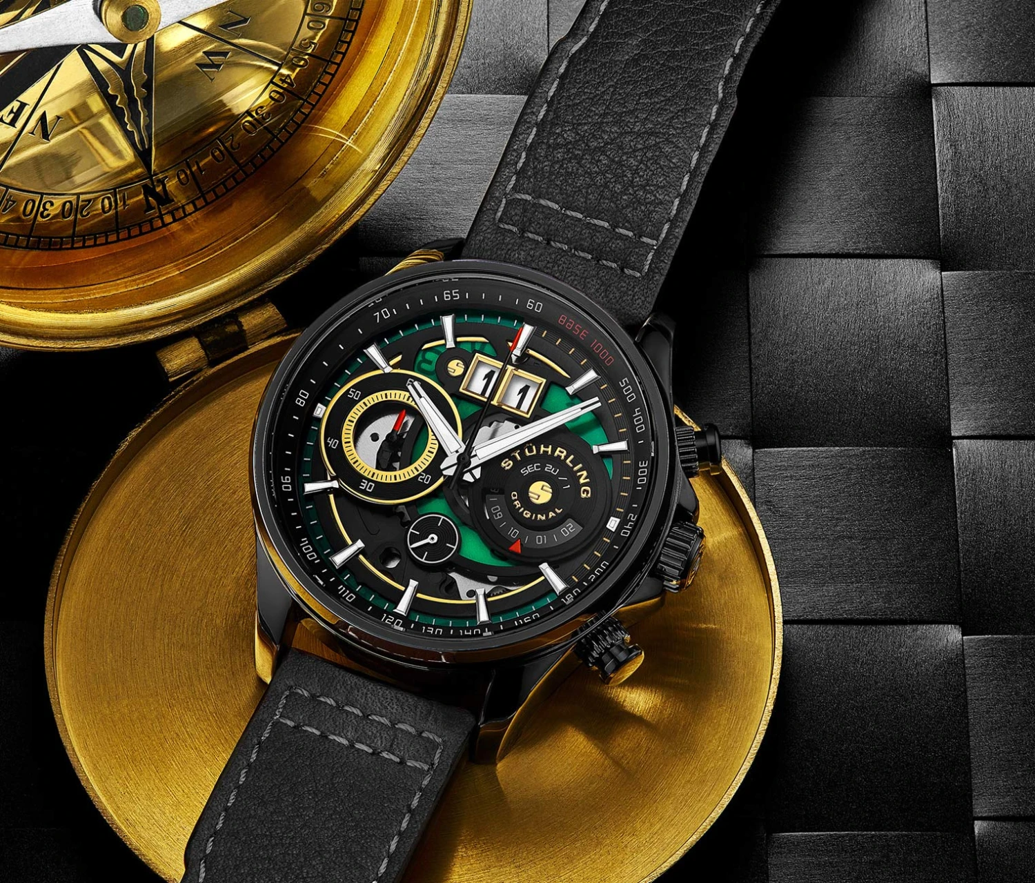 Ace Aviator Chronograph & Tachymeter 923 Quartz 45mm(Ace Aviator Chronograph Tachymeter 923 Quartz 45mm) 15 Ace Aviator Chronograph & Tachymeter 923 Quartz 45mm(Ace Aviator Chronograph Tachymeter 923 Quartz 45mm) - Image 15