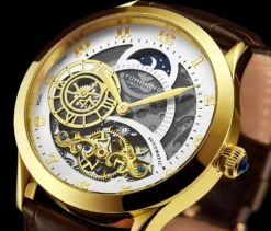 Radiant 925 Automatic 44mm Skeleton(Radiant 925 Automatic 44mm Skeleton) -Alexander Store 925.02 Macro Shot