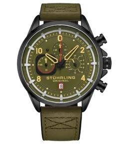 Volda 929 Aviator 45mm Quartz Watch(929 Quartz 45mm Aviator) -Alexander Store 929 04 FS