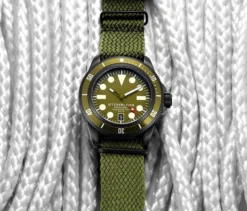 Cobia 966A Quartz 43mm Diver(Cobia 966a Quartz 43mm Diver) -Alexander Store 966A 03 whiteropes aquadiver