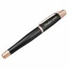 Magna Custom-Engraved Black Pen(Magna Black Stainless Steel Two Piece Rollerball Pen Copy)