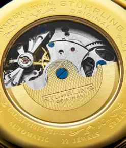 Emperor's Grand DT 127A2 Automatic 46mm Skeleton(Emperors Grand Dt 127a2 Automatic 46mm Skeleton) -Alexander Store Stuhrling 127A2.333519 Emperors Grand DT Legacy MC2