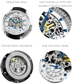 Executive 133 Automatic 44mm Skeleton(Executive 133 Automatic 44mm Skeleton) 33 Executive 133 Automatic 44mm Skeleton(Executive 133 Automatic 44mm Skeleton) -Alexander Store Stuhrling 133.33152 Executive Legacy FT1