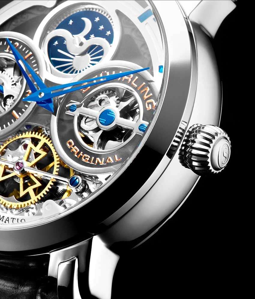 Luciano Automatic 46mm Skeleton(Luciano 371ad Automatic 46mm Skeleton) 15 Luciano Automatic 46mm Skeleton(Luciano 371ad Automatic 46mm Skeleton) - Image 15