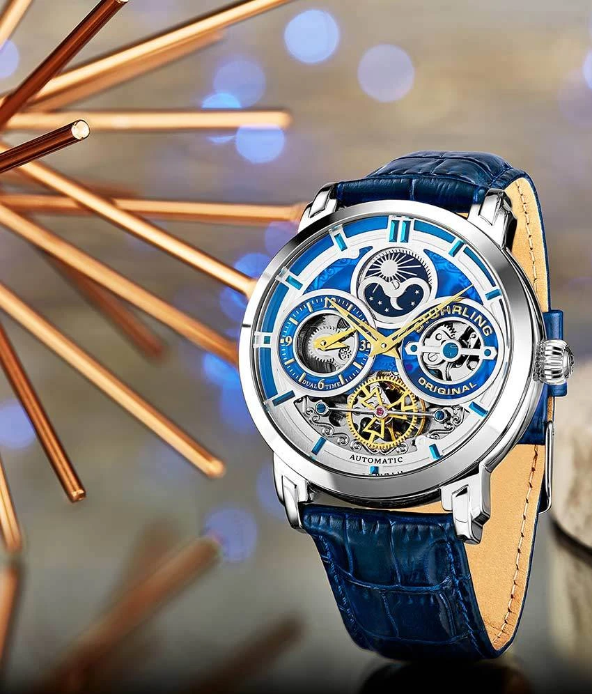 Luciano Automatic 46mm Skeleton(Luciano 371ad Automatic 46mm Skeleton) 5 Luciano Automatic 46mm Skeleton(Luciano 371ad Automatic 46mm Skeleton) - Image 5