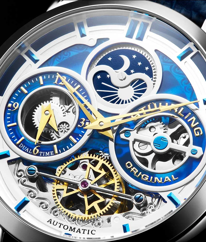 Luciano Automatic 46mm Skeleton(Luciano 371ad Automatic 46mm Skeleton) 2 Luciano Automatic 46mm Skeleton(Luciano 371ad Automatic 46mm Skeleton) - Image 2