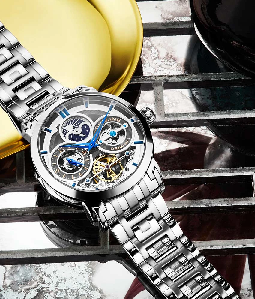 Luciano 371B Automatic 46mm Skeleton(Luciano 371b Automatic 46mm Skeleton) 7 Luciano 371B Automatic 46mm Skeleton(Luciano 371b Automatic 46mm Skeleton) - Image 7