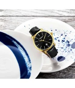 Agent 3913 Quartz 42mm Classic(Agent 3913 Quartz 42mm Classic) -Alexander Store Stuhrling 3913.4 Symphony LS2