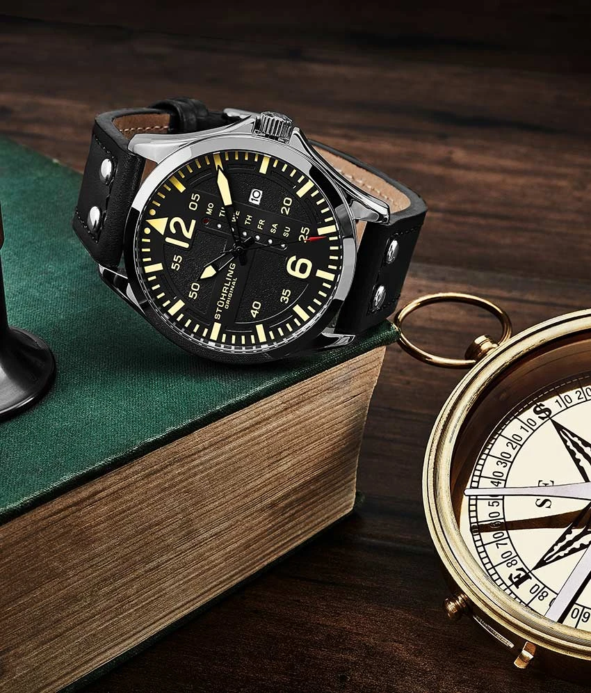 Aeronaut 3916 Quartz 43mm Aviator(Aviator 3916 Quartz 41mm) 14 Aeronaut 3916 Quartz 43mm Aviator(Aviator 3916 Quartz 41mm) - Image 14