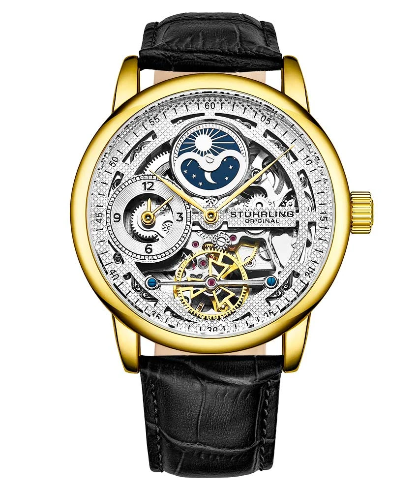 3917 Automatic 43mm Skeleton Dual Time Watch(Replacement Of 3917 Automatic 43mm Skeleton) 5 3917 Automatic 43mm Skeleton Dual Time Watch(Replacement Of 3917 Automatic 43mm Skeleton) - Image 5