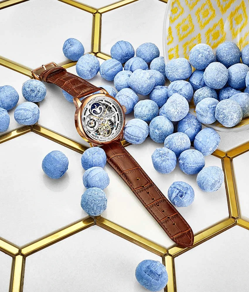 3917 Automatic 43mm Skeleton Dual Time Watch(Replacement Of 3917 Automatic 43mm Skeleton) 11 3917 Automatic 43mm Skeleton Dual Time Watch(Replacement Of 3917 Automatic 43mm Skeleton) - Image 11