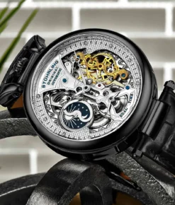 Emperor’s Grand DT 3920 Automatic 46mm Skeleton(Emperor S Grand Dt 3920 Automatic 46mm Skeleton) -Alexander Store Stuhrling 3920 Legacy LS1