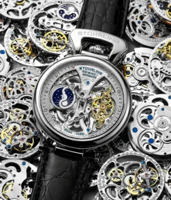 Emperor’s Grand DT 3920 Automatic 46mm Skeleton(Emperor S Grand Dt 3920 Automatic 46mm Skeleton) -Alexander Store Stuhrling 3920.1 Legacy LS1