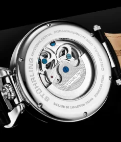 Emperor’s Grand DT 3920 Automatic 46mm Skeleton(Emperor S Grand Dt 3920 Automatic 46mm Skeleton) -Alexander Store Stuhrling 3920.1 Legacy MC2