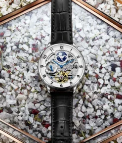 Precision Masterpiece Automatic Skeleton 40mm(3925 Automatic 40mm Skeleton) -Alexander Store Stuhrling 3925.1 Legacy LS2