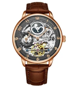 Precision Masterpiece Automatic Skeleton 40mm(3925 Automatic 40mm Skeleton) -Alexander Store Stuhrling 3925.3 DF