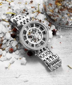 L'Amour Ensemble(Delphi 3944 Automatic 38mm Skeleton Copy) 26 L'Amour Ensemble(Delphi 3944 Automatic 38mm Skeleton Copy) -Alexander Store Stuhrling 3944.1 Legacy LS3