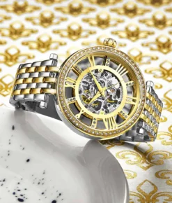 L'Amour Ensemble(Delphi 3944 Automatic 38mm Skeleton Copy) 37 L'Amour Ensemble(Delphi 3944 Automatic 38mm Skeleton Copy) -Alexander Store Stuhrling 3944.2 Legacy LS1