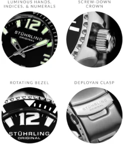 Regatta Champion 395 Quartz 42mm Diver(Regatta Champion 395 Quartz 42mm Diver) 28 Regatta Champion 395 Quartz 42mm Diver(Regatta Champion 395 Quartz 42mm Diver) -Alexander Store Stuhrling 395.33B11 Regatta Champion Aquadiver FT1