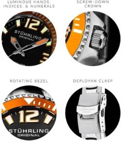 Regatta Champion 395 Quartz 42mm Diver(Regatta Champion 395 Quartz 42mm Diver) 39 Regatta Champion 395 Quartz 42mm Diver(Regatta Champion 395 Quartz 42mm Diver) -Alexander Store Stuhrling 395.33I117 Regatta Champion Aquadiver Ft1